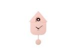 Karlsson Wanduhr Modern Cuckoo, light pink, Kunststoff, 21.5x41x8.5 cm, Dekoration, Uhren, Wanduhren