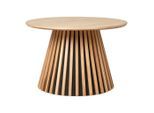 Mid.you , Hellbraun , Holz , Eiche,Eiche,Eiche , rund , 70x45x70 cm ,