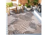 Muratap Binnen en buiten vloerkleed floral outdoor laagpolig tapijt 200x290 cm