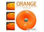 Authentics Wandstrahler, Orange, Kunststoff, 15x22.5x22.5 cm, Lampen & Leuchten, Innenbeleuchtung, Wandleuchten