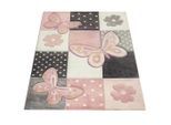 Paco Home Kinderteppich, Mehrfarbig, Textil, Rechteckig, 80x150 cm, strapazierfähig, für Fußbodenheizung geeignet, Teppiche & Böden, Teppiche, Teppich Kinderzimmer