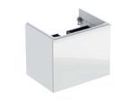 Geberit Acanto Waschtischunterschrank 500610012 64x53,5x47,6 cm, Glas weiß - weiß hochglanz