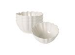 Schale VILLEROY & BOCH "Bols Toy's Delight Royal Classic 330 ml 4er Set weiß", weiß, L:14,3cm, Schüsseln, Schale