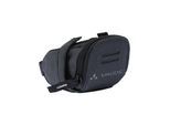 Satteltasche VAUDE "Race Light M Luminum", grau (schwarz), Taschen, B/H/T: 8cm x 15cm x 7,5cm, Obermaterial: 100% Polyester, Satteltasche, B:8cm H:15cm T:7,5cm