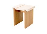 Höffner Selection Beistelltisch Adela II ¦ creme ¦ Maße (cm): B: 48 H: 50,5 T: 43.0