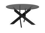 Höffner Home Couchtisch Karlum ¦ schwarz ¦ Maße (cm): H: 45 Ø: 80