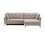 bobb Ecksofa Casandra de Luxe ¦ grau ¦ Maße (cm): B: 284 H: 91 T: 191.0