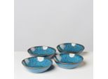 Gipfelstück , Blau , Keramik , rund , 5 cm , Made in Europe ,
