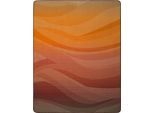 Wohndecke BIEDERLACK "Sunset Drift", terra, B:220cm L:240cm, Baumwolle, Polyacryl, Polyester, Wohndecken, Wohndecke, mit Zierstich
