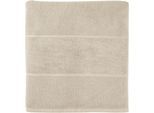 Saunatuch SCHIESSER "Turin in angesagter Reiskornoptik", beige (helltaupe), B:75cm L:200cm, Frottier, Frottier, Handtücher, Saunatuch, OEKO-TEX MADE IN GREEN