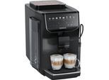 SIEMENS Kaffeevollautomat "EQ500 TP553E09, Doppeltassenfunktion, 41 Getränke, einfache Reinigung", schwarz (klavierlack schwarz), B:27,2cm H:37,8cm T:47,2cm, Kaffeevollautomaten, Keramikmahlwerk, entnehmbare Brüheinheit, Steuerung per App, Schwarz, Kaffeevollautomat