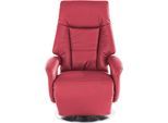 TV-Sessel SIT & MORE "Enjoy", rot (feuerrot), B:74cm H:109cm T:77cm, Luxus-Microfaser (100% Polyester);Luxus-Kunstleder;NaturLEDER (echtes Rindsleder), Sessel, TV-Sessel, in Größe S, wahlweise mit Motor und Aufstehhilfe