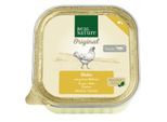 REAL NATURE Original Katze Nassfutter, Senior, Ragout, Huhn mit grünen Bohnen 16x100 g