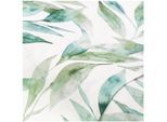 Dekostoff Watercolor-Blätter "Lorena", natur-color