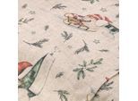 Dekostoff Wichtel Sporty "Lorena", natur-color