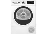 BOSCH Wärmepumpentrockner "WQA233MAX", Energieeffizienz: C, weiß, B:59,8cm H:84,2cm T:61,3cm, Trockner, Geringer Pflegeaufwand dank Easy Clean Condenser & Auto Dry, Wärmepumpentrockner