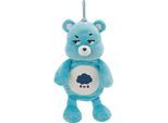 Wärmflasche NICI "Glücksbärchis, 300 ml, 40 cm", blau (brummbärchi), Wärmflaschen, KinderB:19cm H:40cm T:13cm, Wärmflasche, 2in1 - Kuscheltier & Wärmflasche in einem, B:19cm H:40cm T:13cm