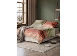 Bettwäsche IRISETTE "Zobel 8732", 90 multi, B/L: 155cm x 220cm, 1 Stk., 1 Stk., Renforcé, B/L: 80cm x 80cm, 2, Renforcé, Obermaterial: 100% Baumwolle, Bettwäsche, Bettwäsche, Flausch-Cotton, 2 teilig, samtig weich