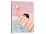 Poster REINDERS "Coffee Please", bunt (farbe bild(er): mehrfarbig), B:30cm H:40cm T:1,6cm, Bilder, Poster, Schlafzimmer - Mehrfarbig - MDF - Menschen - 30x40 cm
