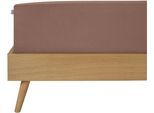 Spannbettlaken SCHIESSER "Jessi aus 100% Baumwolle", braun, B:180cm L:200cm, Jersey, Obermaterial: 100% Baumwolle, Bettlaken, Spannbettlaken, für Matratzen bis zu 22 cm Höhe, OEKO-TEX MADE IN GREEN