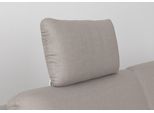 Sofa-Kopfstütze SIT & MORE "Cinturo", grau (steelgrau), B:50cm H:25cm T:12cm, Holzwerkstoff, Kopfstützen, Sofa-Kopfstütze, im 2-er Set