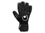 Torwarthandschuhe UHLSPORT "Torwarthandschuhe FM Comfort Absolutgrip", Herren, Gr. 9, schwarz, Obermaterial: 81% Gummi rubber. 13% Polyester PES. 6% Nylon NY., Handschuhe Torwarthandschuhe