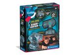 Experimentierkasten CLEMENTONI "Galileo Spy, Alarm-System", grau (weiß, neutral), Experimentierkästen, Kinder, Experimentierkasten, mit Bewegungsmelder, Lampe und Alarmsirene