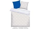 TOM TAILOR HOME "FRESH FLOWERS 135x200cm, 155x220cm oder 200x220cm" 3 Stk. new bedroom, mit farbigem Markenreißverschluss