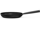 Bratpfanne HANSEATIC "ALU BASIC", schwarz, B:24,5cm H:4,3cm L:44,2cm Ø:24cm, Pfannen, Bratpfanne, Pfanne mit Antihaftbeschichtung, für alle Herdarten, inkl. Induktion
