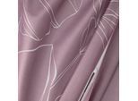 Bettwäsche FLORELLA "Serisa lilac Edel-Satin, 100% Baumwolle", lila, B/L: 140cm x 220cm, 1 Stk., 1 Stk., Satin, B/L: 70cm x 90cm, Satin, Obermaterial: 100% Baumwolle CO., Bettwäsche, Bettwäsche