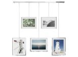 Umbra , Chromfarben , Metall, Glas , 79.4x3.2x69.5 cm ,