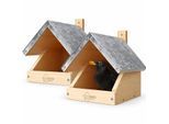 WILDLIFE HOME Nistkasten für Amseln | 2er Set