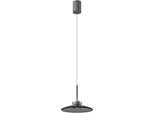 NEUHAUS PURE LED Pendelleuchte "PURE Moon", grau (platinfarben), 1, H: 60cm, 1 Stk., Leuchten, Comfort Lift, dimmfähig über separaten Tronicdimmer, LED Pendelleuchte
