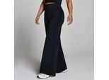 MP Damen Petite Tempo Hose mit weitem Bein - Schwarz - XXL
