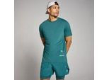 MP Herren Hybrid Mesh T-Shirt - Sattes Petrol - M