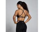 MP Damen Lift Seamless Strappy BH – Schwarz - S