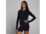 MP Women's Tempo Long Sleeve Top With Thumbholes - Black - Black - M