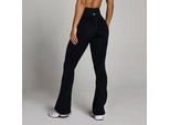 MP Damen Tempo Nahtlos Flared Leggings - Schwarz - XXL