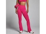 MP Damen Tempo Seamless Flared Leggings - Bold Berry - L
