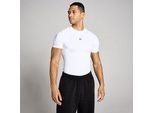 MP Herren Training Kurzarm Baselayer - Weiß - XXL