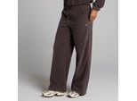 MP Damen Fleece-Jogginghose in gerader Passform - Kakao - M