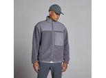 MP Herren Borg-Fleece - Dunkles Grau meliert - S