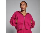 MP Damen Lifestyle Hoodie mit durchgehendem Reißverschluss - Bold Berry - XL