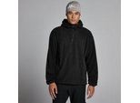 MP Herren Fleece 1/4-Reißverschluss Hoodie - Schwarz - L