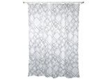Spirella , Weiß , Textil , Graphik , 180x200 cm , antibakteriell, wasserundurchlässig, wasserabweisend ,