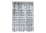 Spirella , Schwarz , Textil , Graphik , 180x200 cm , antibakteriell, wasserundurchlässig, wasserabweisend ,