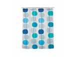Spirella , Blau , Textil , Graphik , 180x200 cm , antibakteriell, wasserundurchlässig, wasserabweisend ,