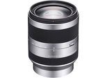 Sony 18-200 mm F3.5-6.3 OSS 67 mm Filtergewinde (Sony E-mount Anschluss) silber