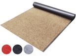 Läufer "Schmutzfangläufer CLEAN, Made in Belgium", beige, B:90cm H:9mm L:800cm, Polyamid, PRIMAFLOR-IDEEN IN TEXTIL, Teppiche, Läufer, Schmutzfangmatte, Uni Farben, strapazierfähig, rutschhemmend, waschbar