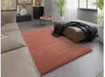 Teppich OCI DIE TEPPICHMARKE "NEW VILLA MELANGE, auch als Läufer und in Rund", rot (rosenholz), B:240cm H:20mm L:290cm, Polypropylen, Teppiche, Teppich, dichter Shaggy, melierte uni Farben, robuster Hochflor, Wohnzimmer